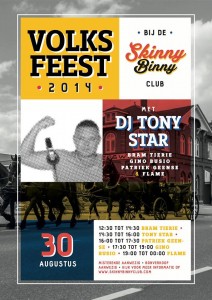 Volksfeest 2014 Bij Skinny Binny Club